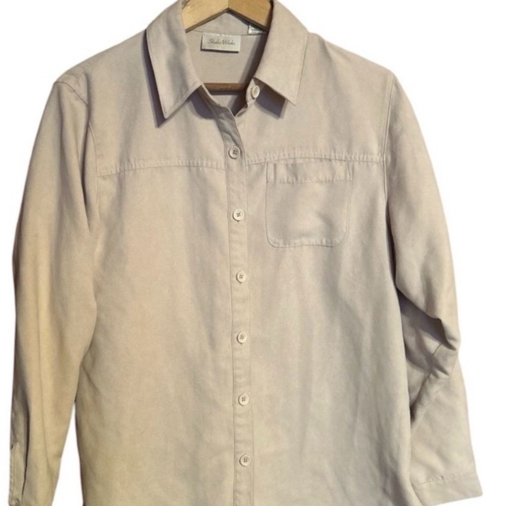 Studio Works Taupe Blouse